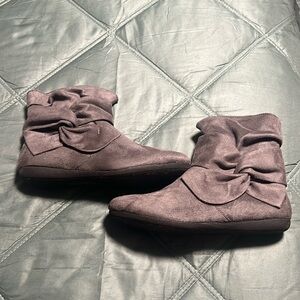 Woman’s ankle high shoes